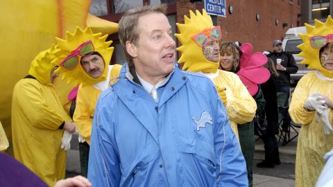 Bill Ford Jr., executive chairman of Ford Motor Company, catches some rays while attending the 2011 America's Thanksgiving Day Parade in Detroit, Michigan.