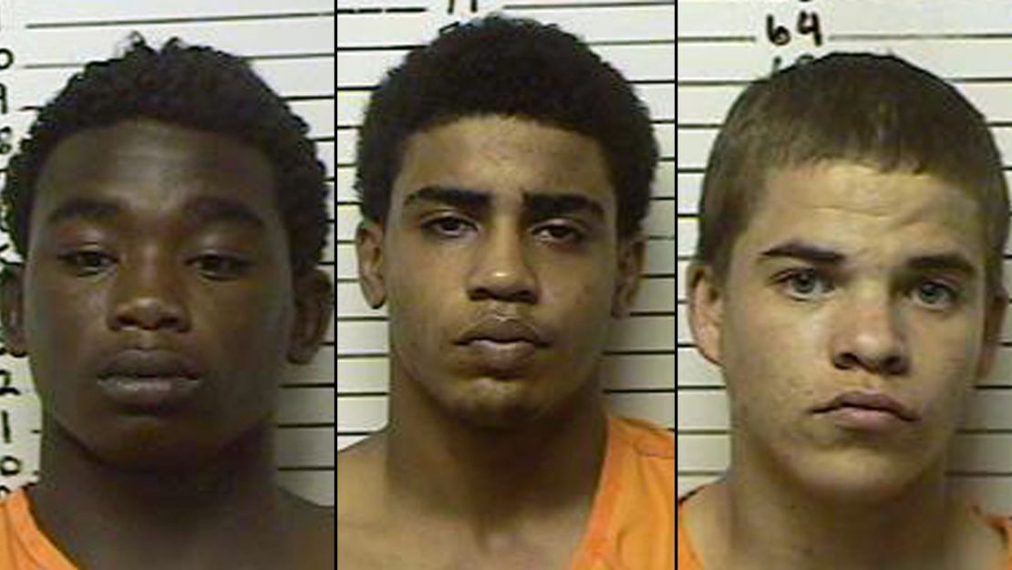 James Edwards Jr, Chancey Luna and Michael Jones were charged in the death of Christopher Lane. 