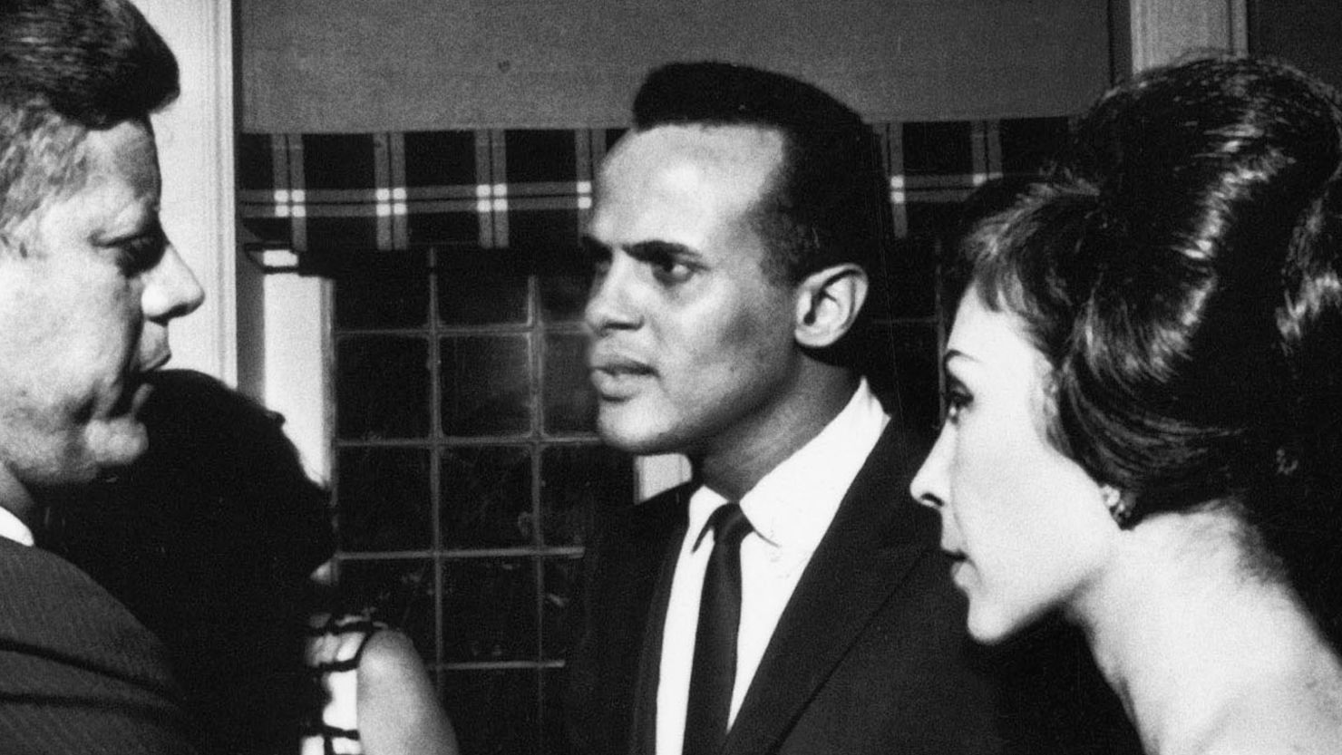 Harry Belafonte is a longtime activist. Here, he speaks with President  Kennedy about the March on Washington. 