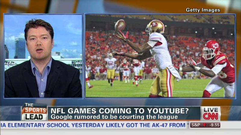 Livestreaming all NFL games using Google CNN