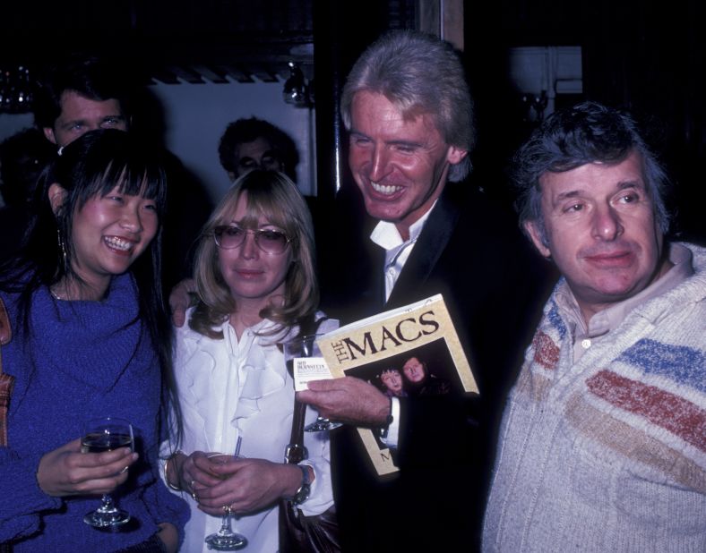 Bernstein attends the book party for "The Macs" with May Pang, Cynthia Lennon and Mike McCartney on November 23, 1981, in New York City. 