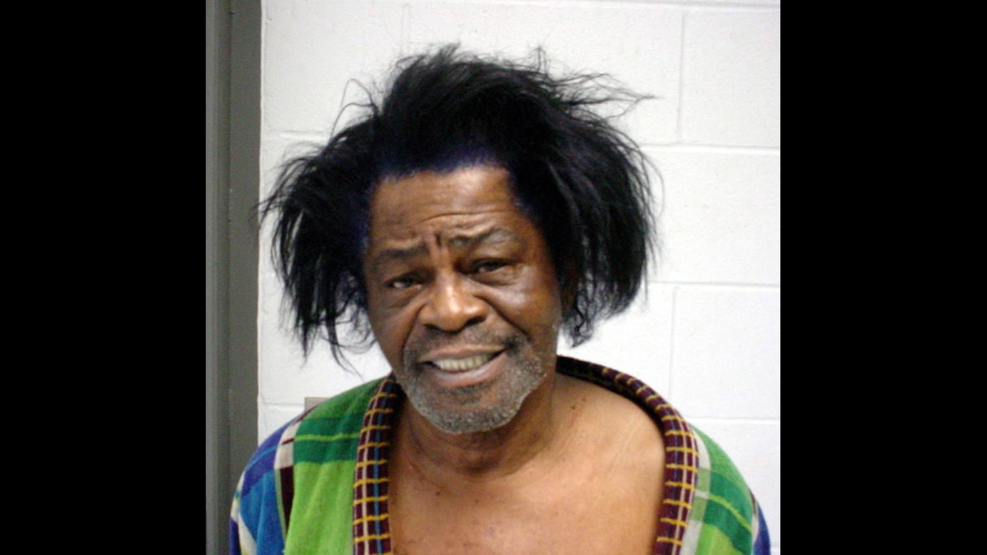 Singer James Brown was arrested in Aiken, South Carolina, on January 28, 2004, and charged with Criminal Domestic Violence. 