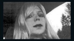 U.S. Army Private First Class Bradley Manning, the soldier convicted of giving classified state documents to WikiLeaks, is pictured dressed as a woman in this 2010 photograph obtained from court documents on August 14.