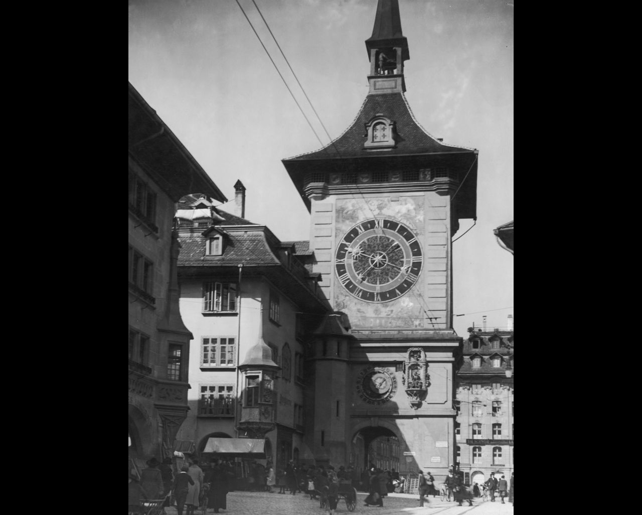 The Zytglogge clock tower in Bern, Switzerland, dates to the early 13th century and the clock itself to 1530.