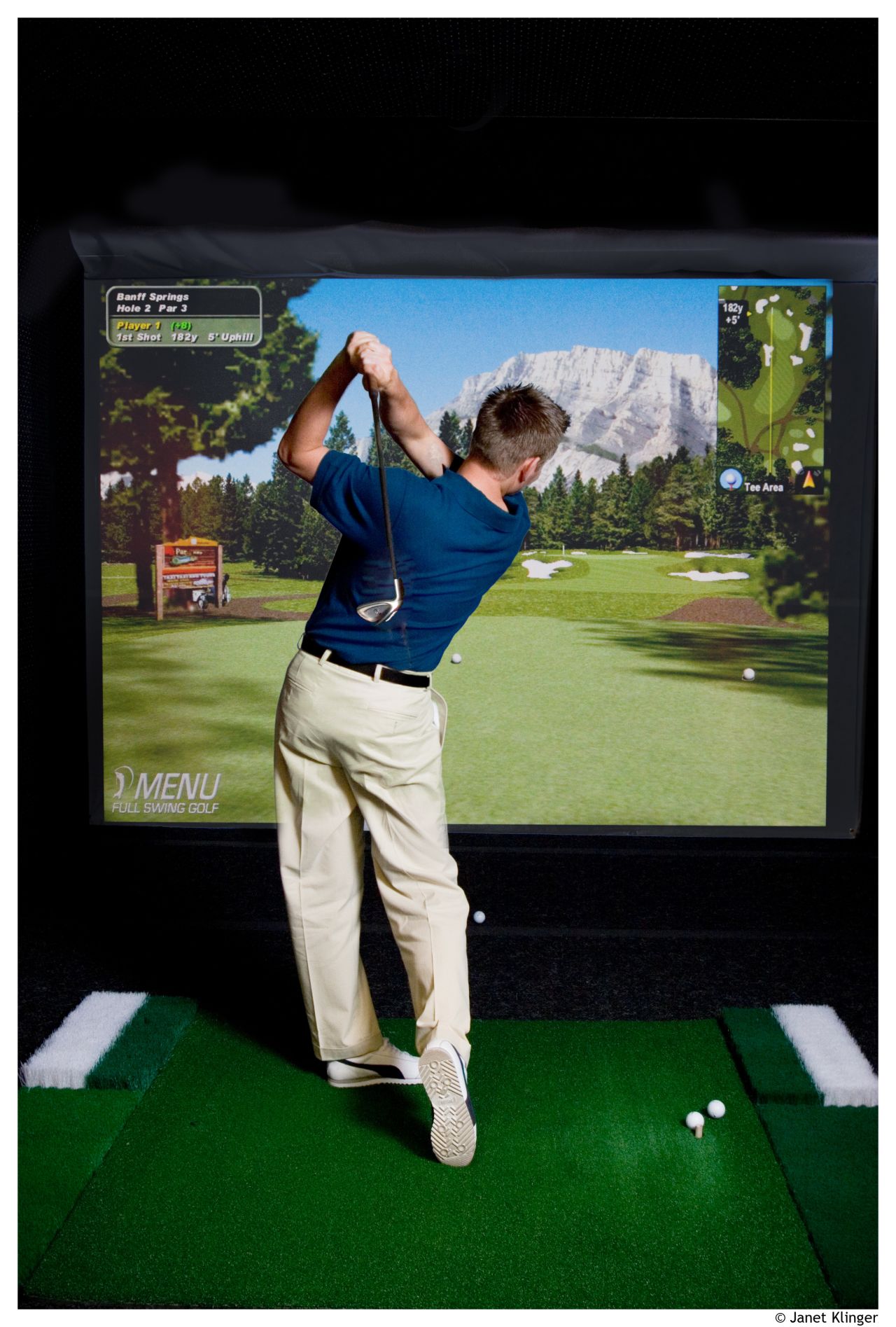Why fly when you can play 50 international golf courses virtually?
