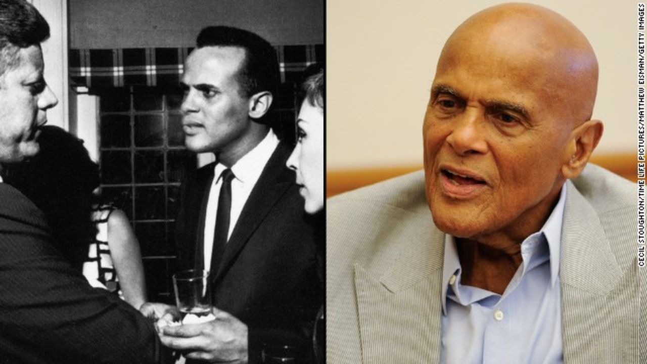 Harry Belafonte organized the contingent of celebrities who attended the march.