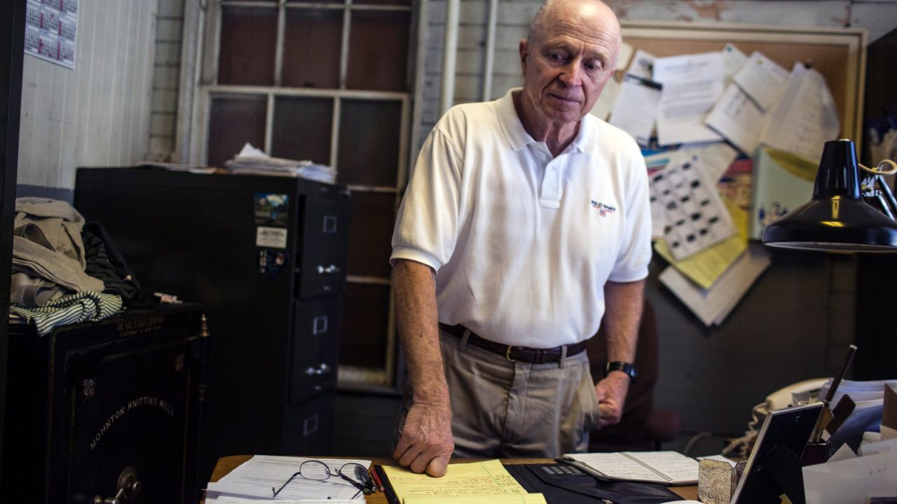 Gary Pleam is the fifth-generation owner of Mohnton Knitting Mills.