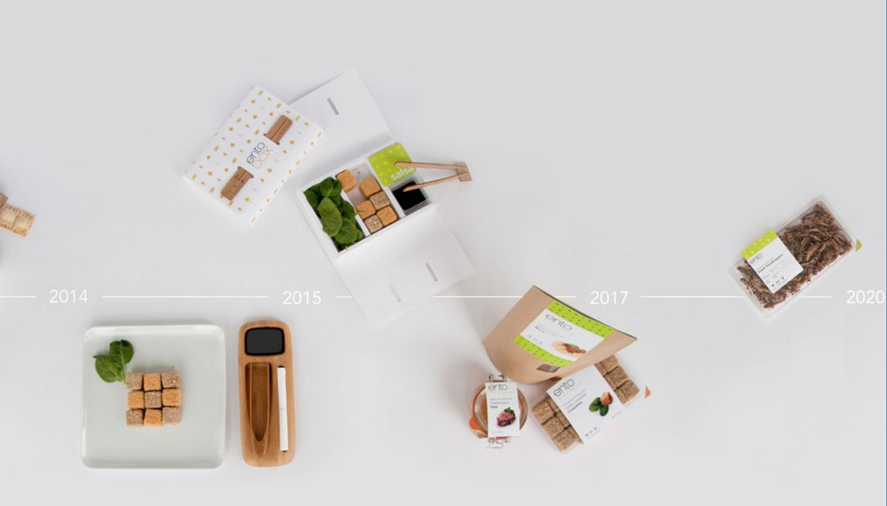 Eat Ento have created their own brand of haute bug cuisine, with grasshopper paté and honeyed caterpillars on offer