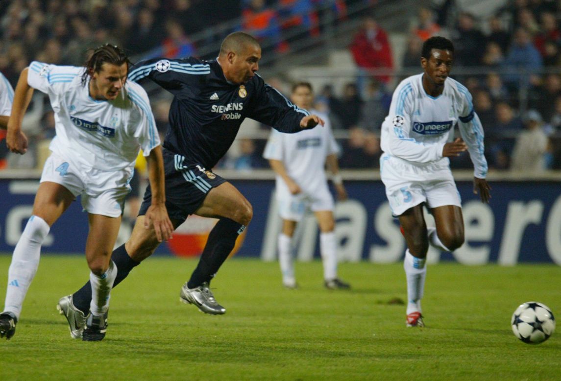 Prolific Brazil striker Ronaldo was brought in from Inter Milan. He went on to score 83 goals in 127 games for Real.