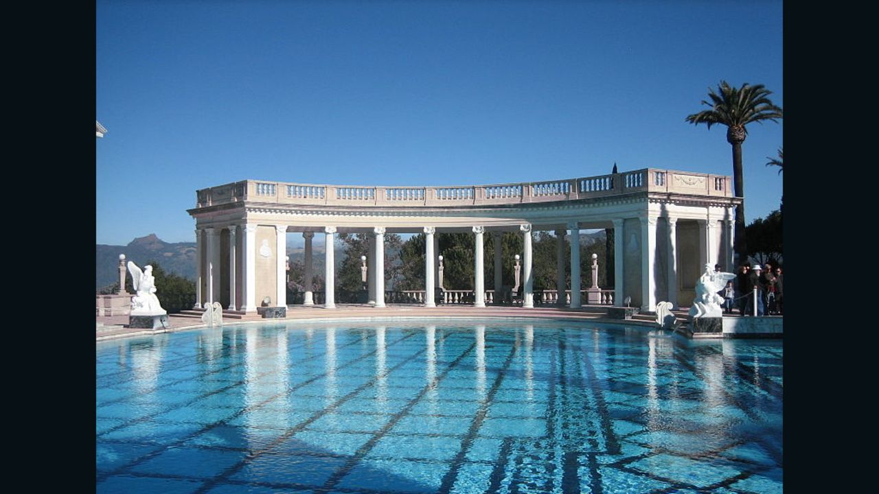 Neptune pool at Hearst Castle 
