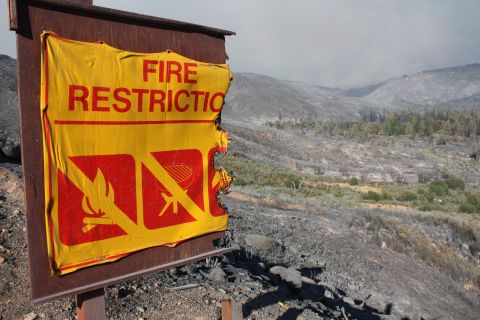 Some 2,600 of firefighters were battling the out-of-control Rim Fire on August 24.