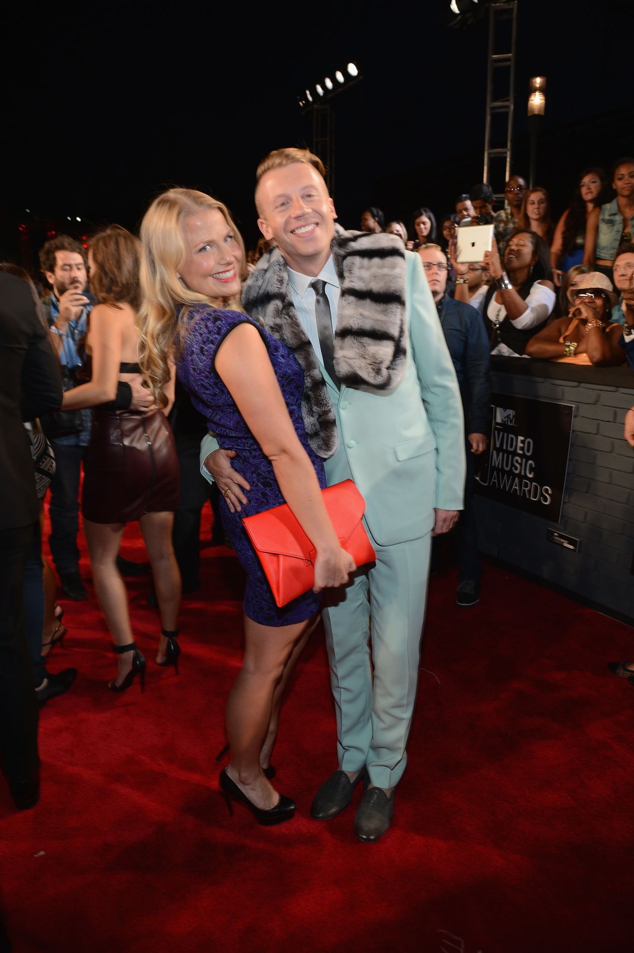 Tricia Davis and Macklemore