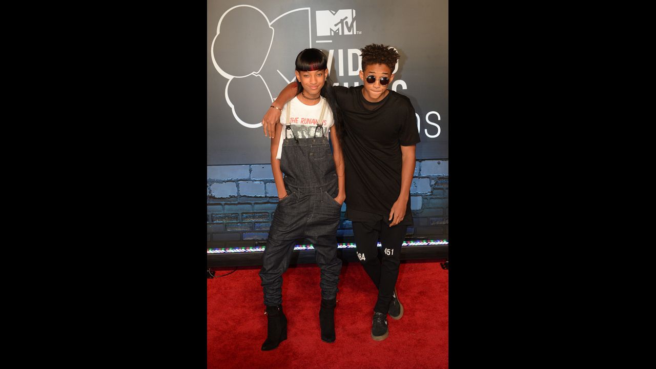 Willow Smith and Jaden Smith