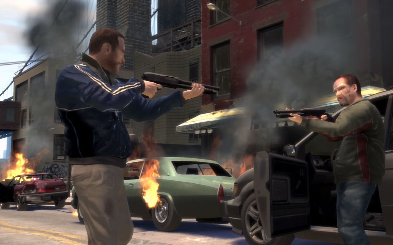 Grand Theft Auto es heredero directo de Mortal Kombat y Doom en cuanto a la representación de juegos violentos.