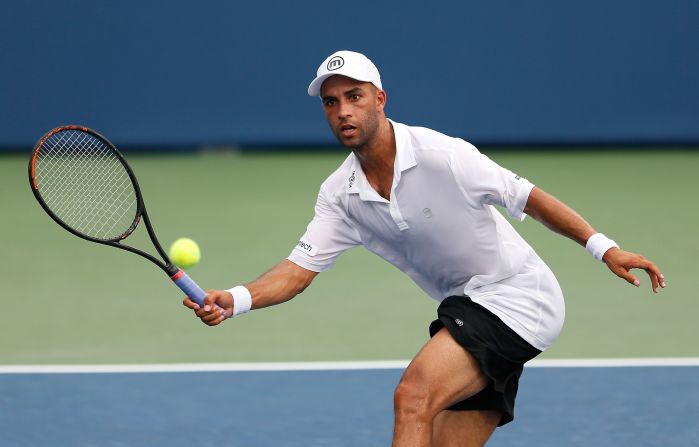 This will be the final tournament for U.S. favorite James Blake. He said Monday he would quit the pro tour following the U.S. Open. Blake reached a high of No. 4 in 2006. 