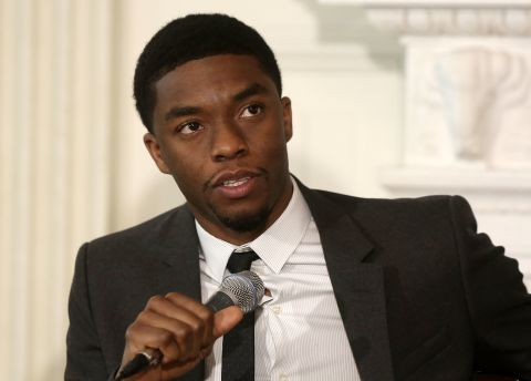 "42" star Chadwick Boseman plays the comic-book hero Black Panther, who was key to the plot of "Captain America: Civil War."
