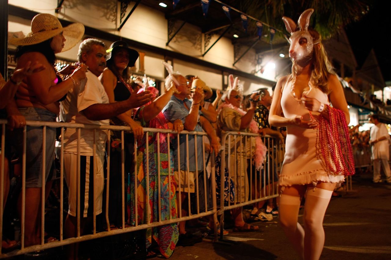 Celebrants in Key West, Florida turn Halloween into a 10-day celebration during the annual Fantasy Fest, an epic street party that marks the city's busiest time of year. 