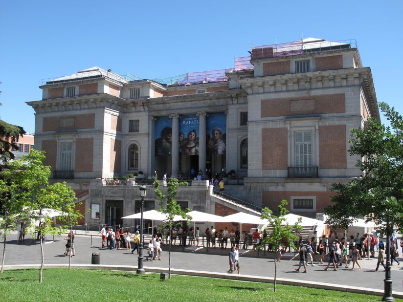 Spain's premier gallery, the Prado is home to some 7,000 art works - although only 1,500 are currently on show. The works of Velazquez and Goya take center stage.