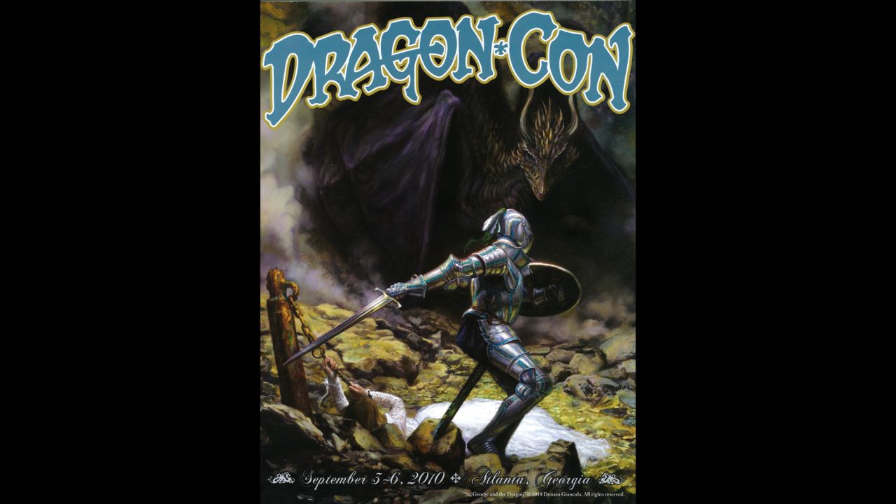 "St. George and the Dragon" by Donato Giancola in 2010