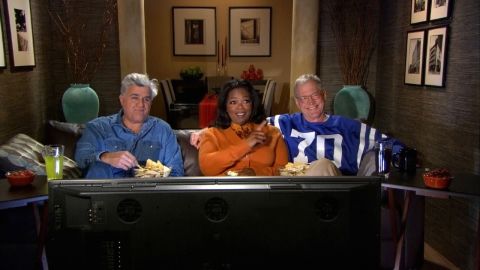 Letterman isn't above poking some friendly fun at his rival, Jay Leno, and in the disastrous NBC late night wars of 2010, <a href="http://www.youtube.com/watch?v=7QGta3iDXl4" target="_blank" target="_blank">Letterman kicked it up a notch</a>. But, we assume, it was all in good fun -- Letterman still joined Oprah Winfrey and Leno in a "Late Show" promo during the Super Bowl that year, <a href="http://insidetv.ew.com/2010/02/07/jay-leno-appears-with-david-letterman-in-super-bowl-ad/" target="_blank" target="_blank">an ad that was said to be Letterman's idea.</a>