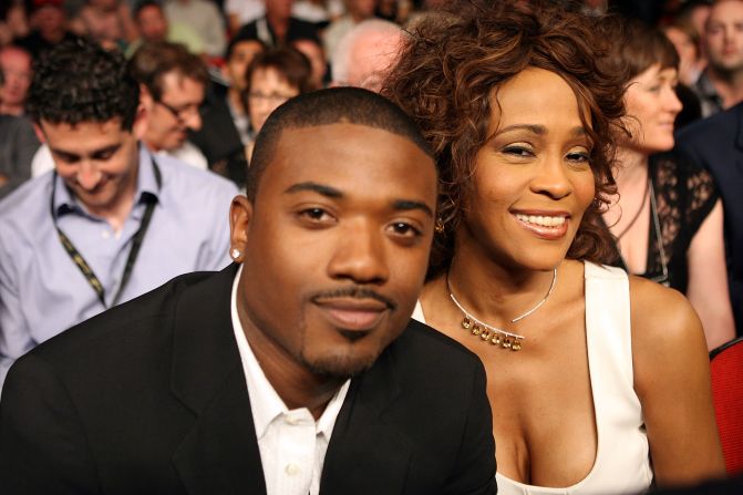 Whitney Houston and Ray J had an affectionate bond <a href="index.php?page=&url=http%3A%2F%2Fwww.hlntv.com%2Farticle%2F2012%2F02%2F13%2Fwhitney-houston-ray-j-beverly-hilton" target="_blank" target="_blank">that fueled endless rumors</a> that they were a pair following Houston's 2007 breakup with Bobby Brown. 