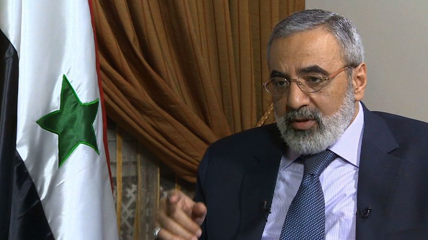 Syria Information Minister Omran al Zoubi Still