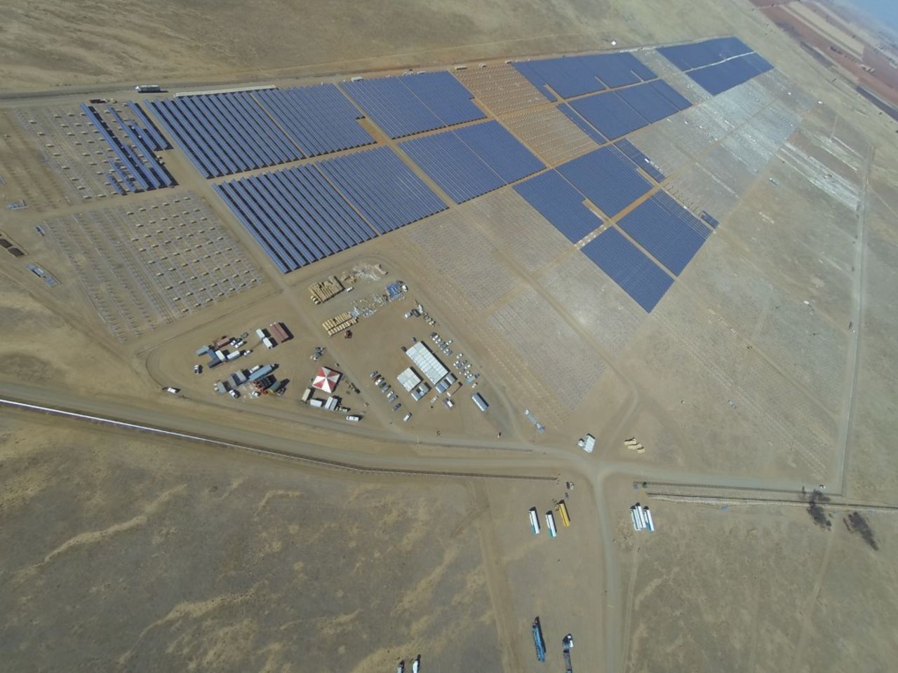 Jasper is scheduled to enter into operation at the end of next year. Pictured here, SolarReserve's Letsatsi Power Project in Bloemfontein.