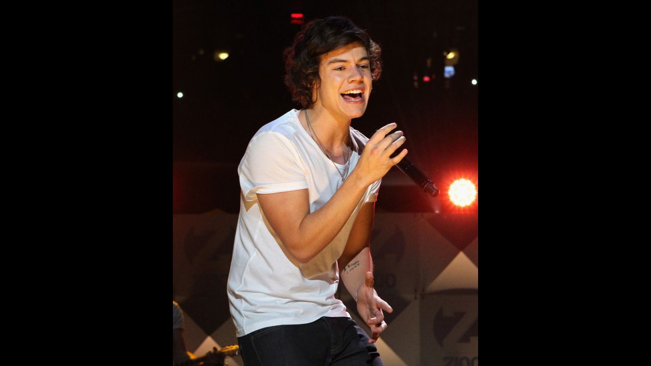 Styles, who, at 19, is the only member of the group to be born after 1993.