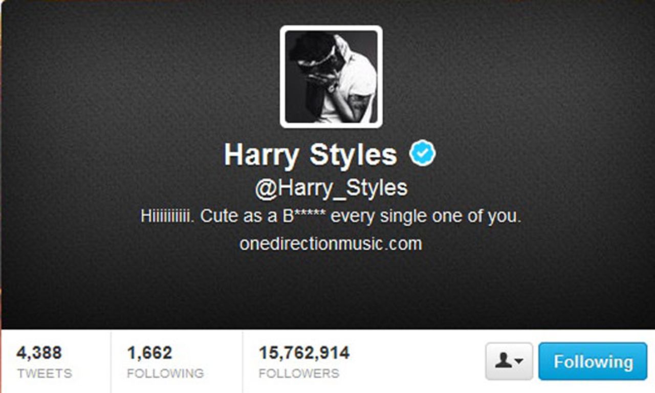Styles, at more than 15.7 million. Next up is Horan, at more than 13.7 million. Payne has 12.6 million, Tomlinson has 12.5 million and Malik has10.2 million.