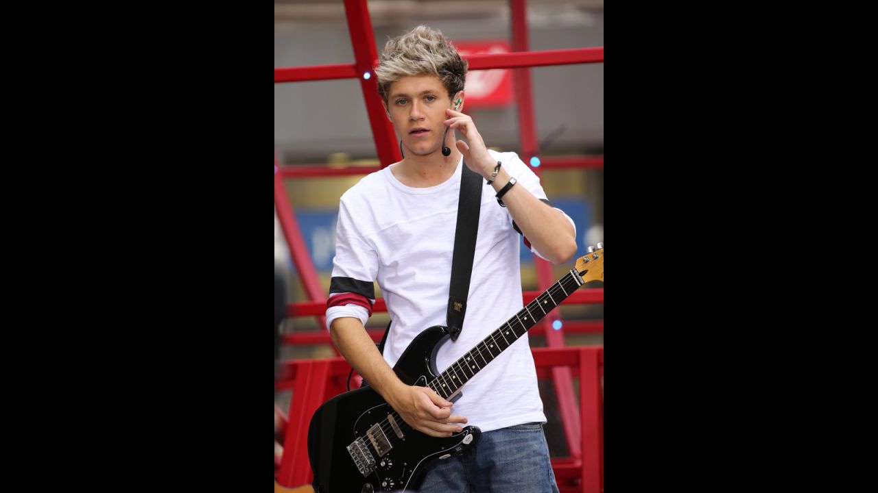 Horan, who can often be seen hopping on stage with his guitar slung over his shoulder during performances.
