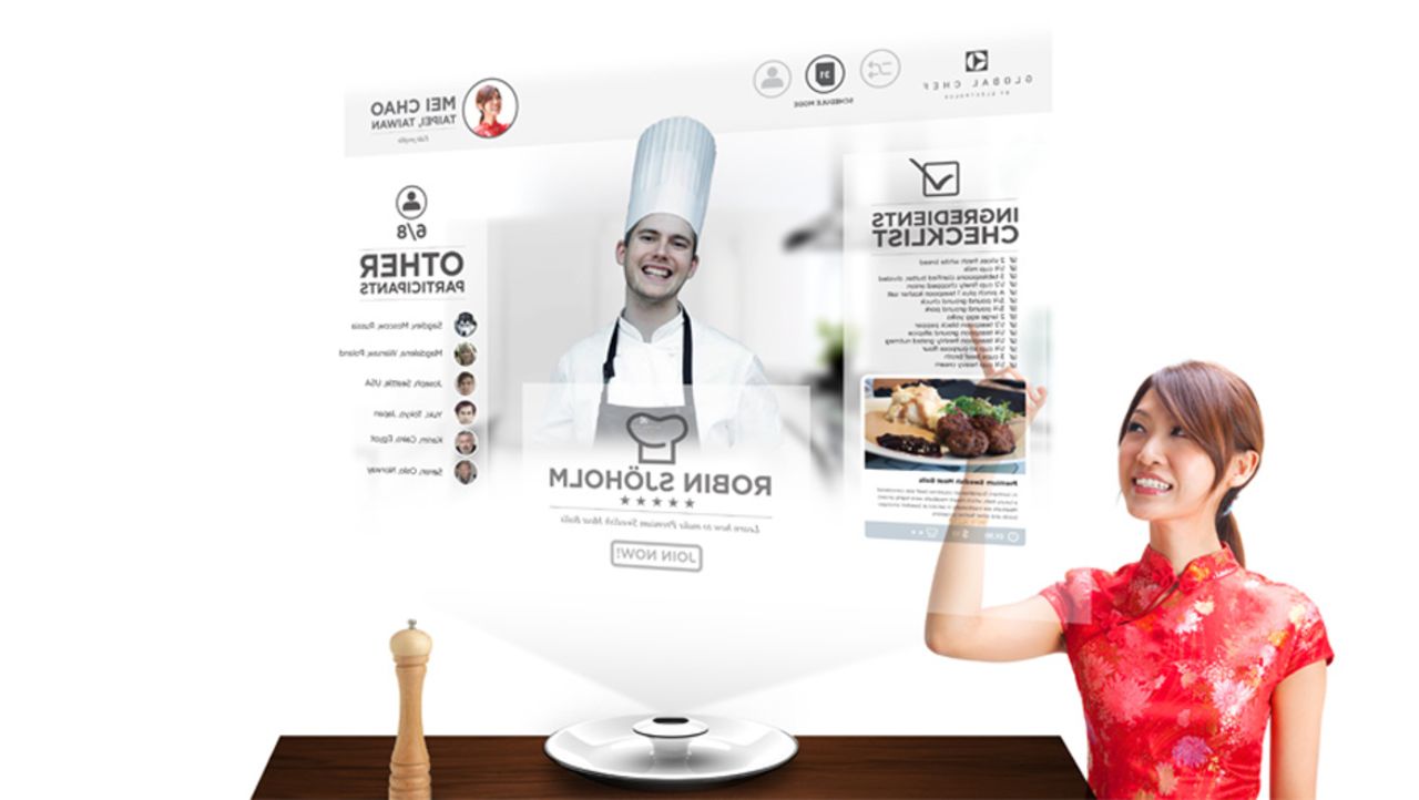 Con 'Global Chef' los amantes de la comida pueden aprender tips de chefs en todo el mundo o agendar 'comidas remotas' con sus seres queridos.