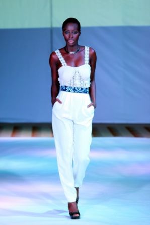 Her work was praised at Ghana Fashion Week 2012.