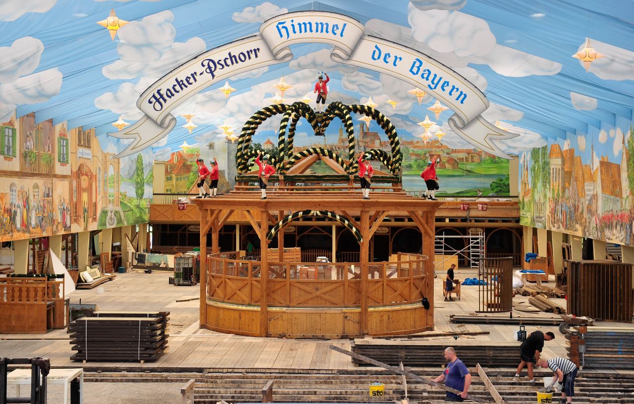 Locals call Oktoberfest "die Wiesn" after the fairgrounds themselves.