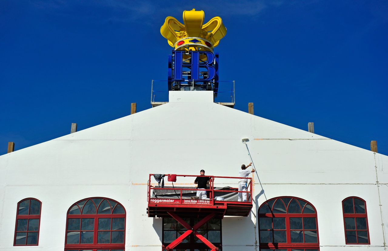 There are 14 tents at Oktoberfest this year -- plenty for a motivated beer lover to choose from.