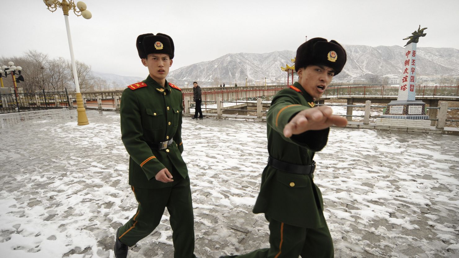 A report claims North Korea has a drug epidemic since China stepped up security on its border