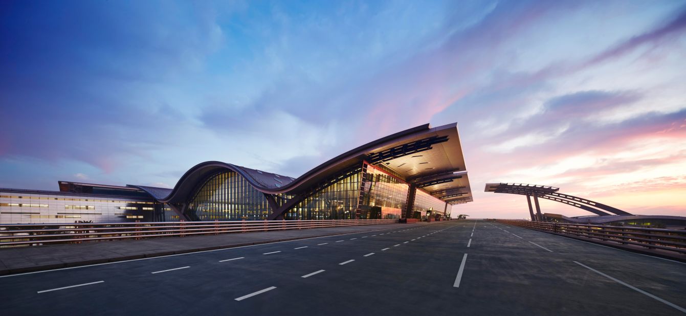<strong>4. Hamad International Airport (Doha, Qatar): </strong>  Doha's Hamad International Airport came in 4th place, one up from last year.