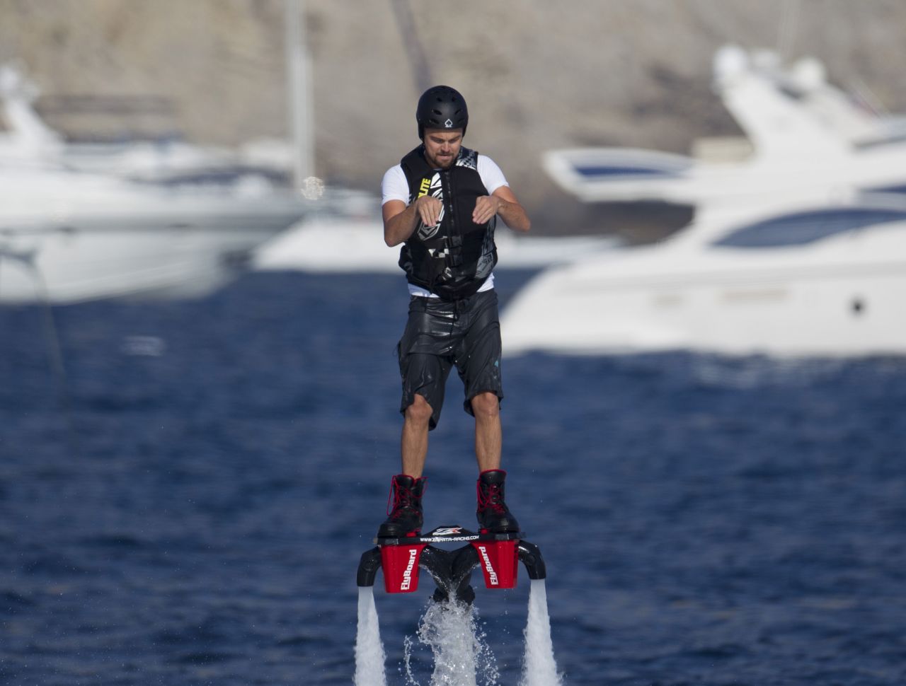 After "The Great Gatsby" did just OK, the best place to find Leonardo DiCaprio this summer was on vacation. The actor traipsed off to Ibiza, Spain, where he donned a jetpack and went flyboarding.