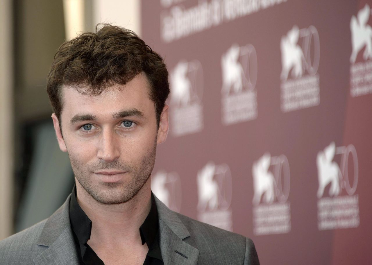 Actor James Deen is at the festival for the movie "The Canyons" on August 30. The film is presented "out of competition" at the festival.