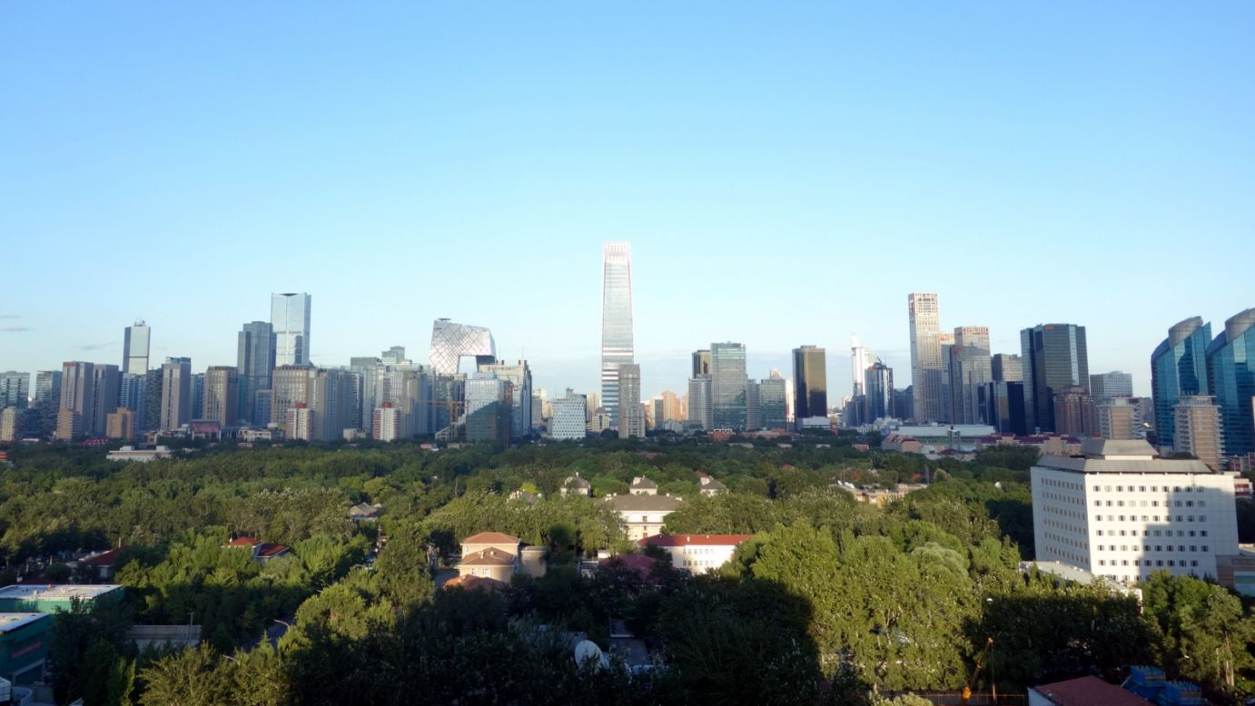Even in Beijing, glorious days like this one come along once in a while. All photos in this gallery were taken August 29.