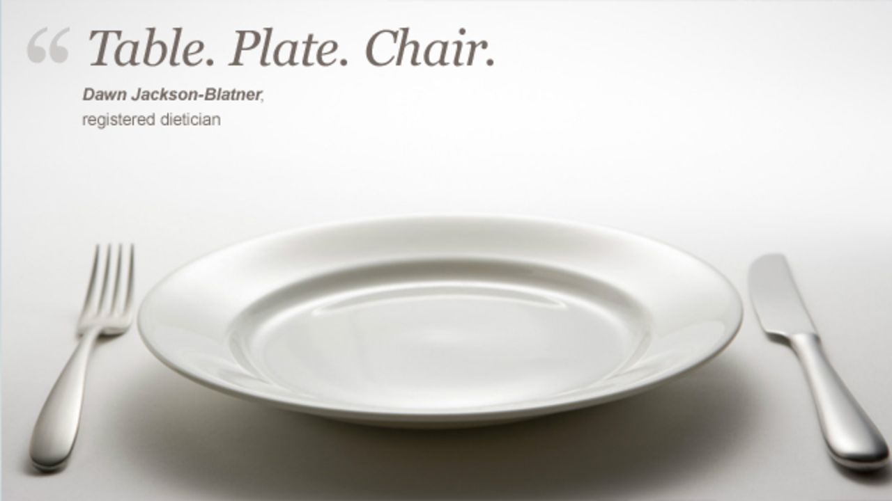 TablePlateChair