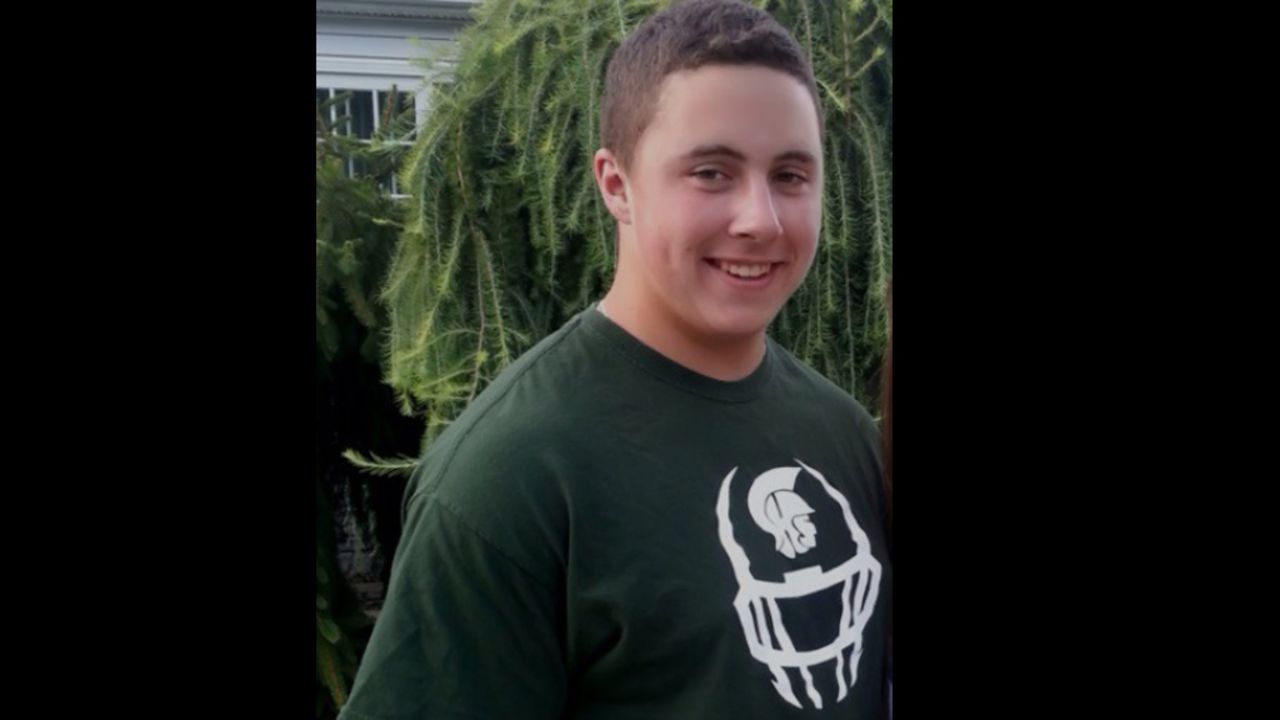 Jason Stevens, 15, suffered a concussion during the third game of his high school season last year.