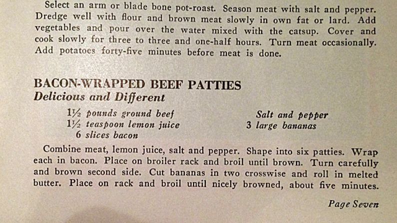 Bacon-Wrapped Beef Patties: Meat in the Meal for Health Defense (1942)
