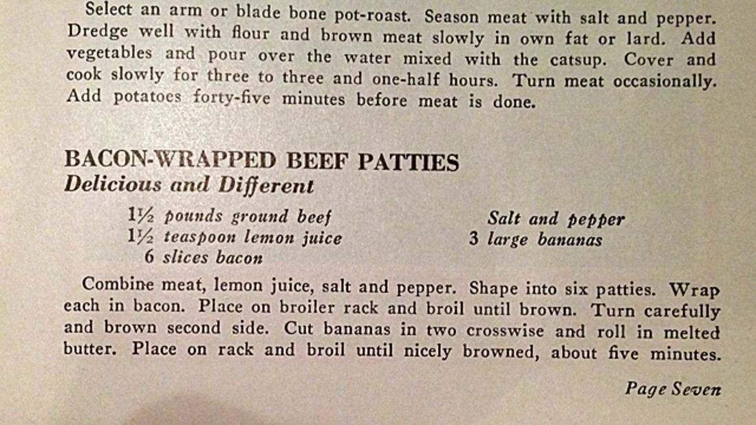 Bacon-Wrapped Beef Patties: Meat in the Meal for Health Defense (1942)