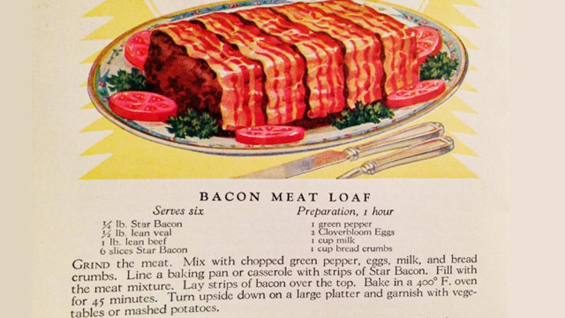 Bacon Meatloaf: Slices of Real Flavor, Armour and Company (1925)