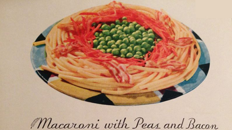 Macaroni with Peas and Bacon: Tested and Proven Recipes (1933)