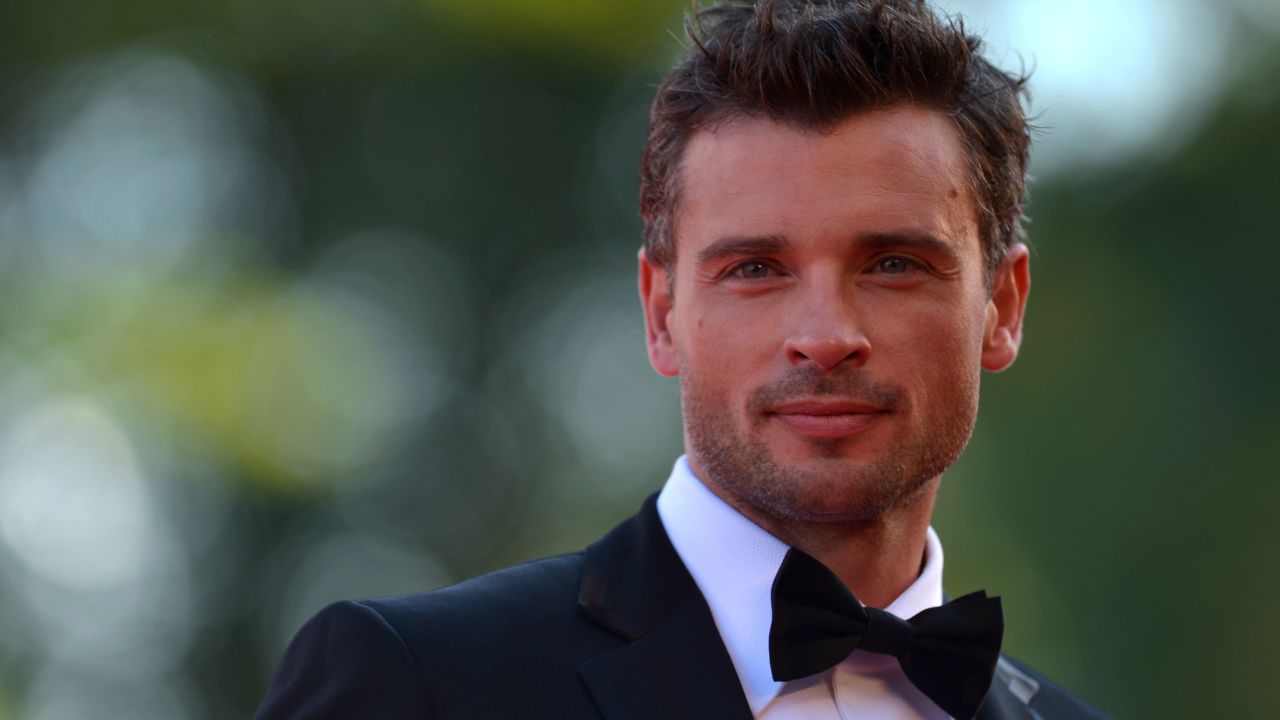 Tom Welling arrives for the screening of "Parkland" on September 1.