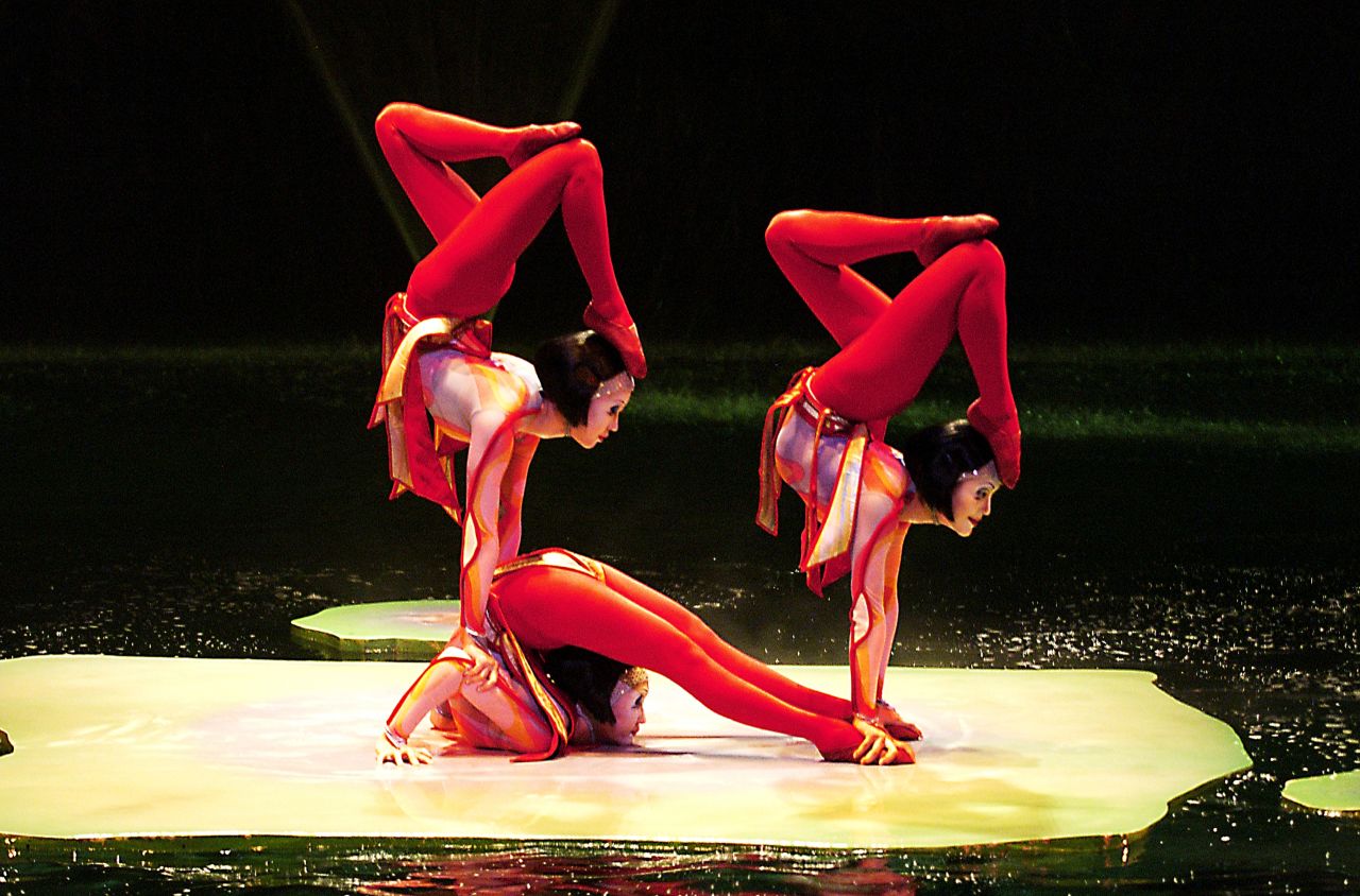 The show has been running at the Bellagio Hotel and Casino for the last 15 years, featuring clowns, trapeze artists and contortionists.