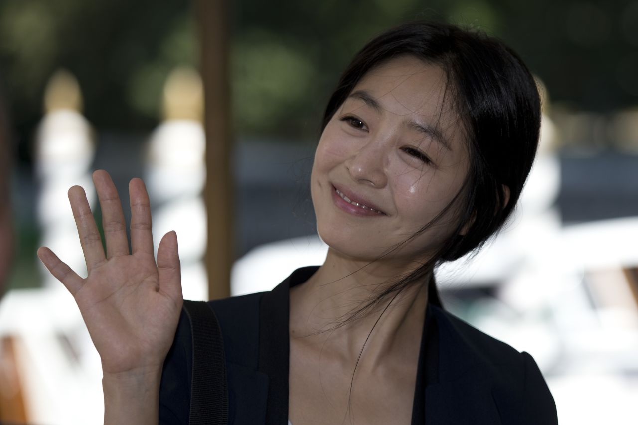 Actress Lee Eun-woo attends the festival on September 2.