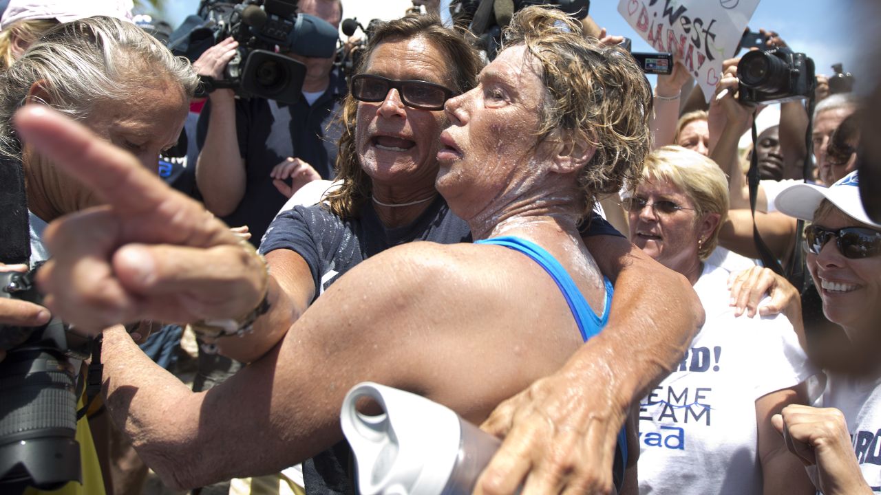 Diana Nyad: 'No one's going to take our joy and our moment' | CNN
