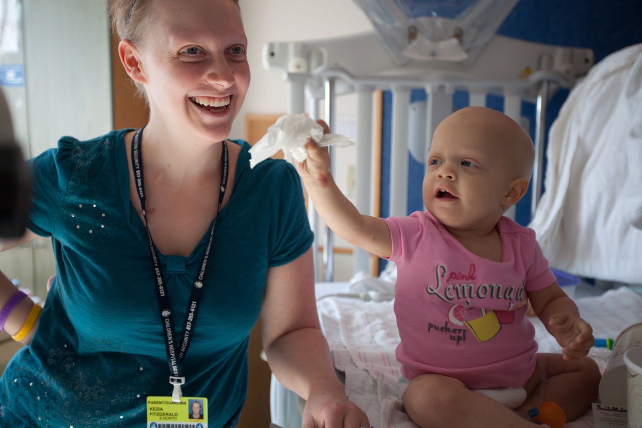 Kezia Fitzgerald and her daughter Saoirse were diagnosed with different cancers less than six months apart. 